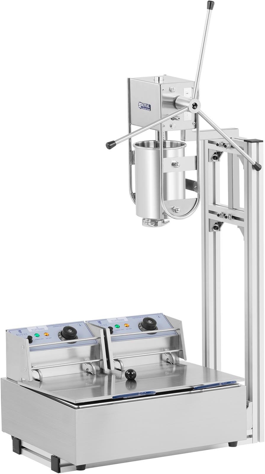 Royal Catering Maszyna do churros 3 l 2 x 2500 W RC-CMM285