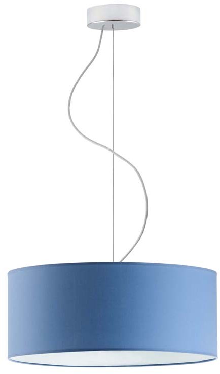 LYSNE Żyrandol do pokoju dziecka HAJFA fi - 40 cm - kolor niebieski 14529/60 - kolor niebieski