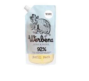 YOPE Moisturising Liquid Soap Refill Pack nawilżające mydło w płynie wkład Verbena 500ml
