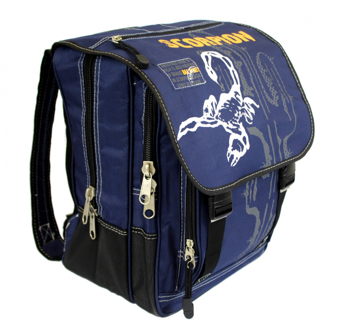 Bag Street Solidny Plecak Bag Street Do Szkoły Duży Pojemny SCORPION 4214S