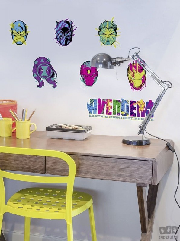 Komar Naklejki ścienne Avengers Mightiest Heroes 14115h 14733h