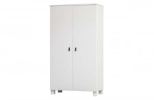 Woood Szafa dwudrzwiowa Ties biała