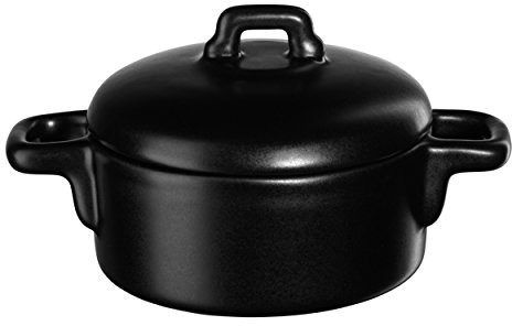 ASA kokotte, ceramiki, czarna, 12 cm CM 25575037