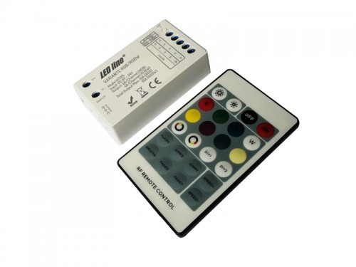 LED Line Kontroler LED RGB/RGBW RF radiowy + pilot 24 przyciski 5-24V VARIANTE 471314