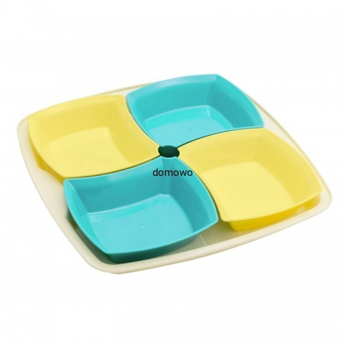 MISECZKI Z TWORZYWA NA DIPY PRZEKĄSKI NIEBIESKI