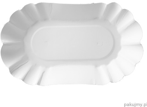 abc-pak Tacka papierowa muszelka 10x17x3cm 250szt. 7501017