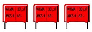 Wima 6.8F 100V 27.5mm Kondensator foliowy 27ML6800