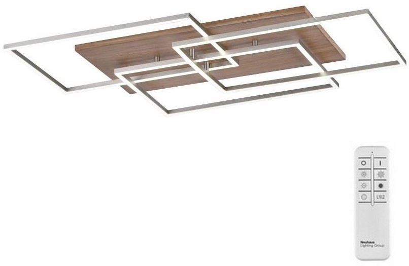 Paul Neuhaus 8330-79 - LED Ściemniany żyrandol natynkowy PALMA 3xLED/12W/230V + pilot