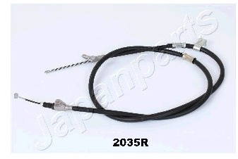 JAPANPARTS Cięgno, hamulec postojowy BC-2035R