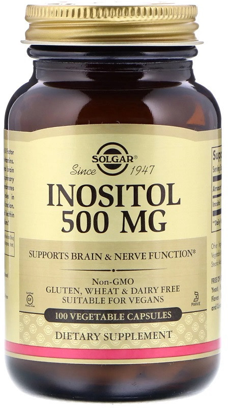 SOLGAR SOLGAR Inositol 500mg 100vegcaps