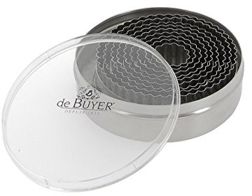 De Buyer puszek z 9 okrągłymi ausstechern 332400N