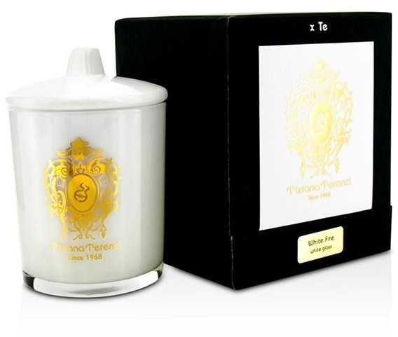Tiziana Terenzi White Fire White Glass świeca zapachowa 170g