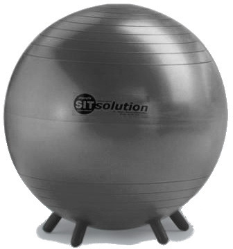 Piłka do siedzenia gimnastyczna SITsolution 55cm
