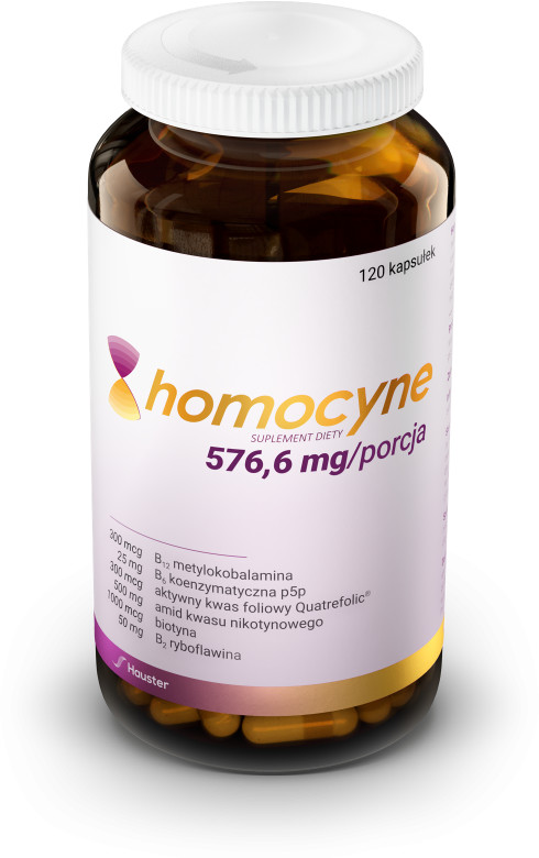 Hauster Hauster Homocyne 576,6 mg - 120 kapsułek