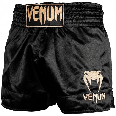 Classic Venum sklep Spodenki Muay Thai VENUM SHORTS BLACK GOLD