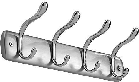 InterDesign Inter wzornictwo bruschia listwa z haczykami Haki ścienne naturalność 31540