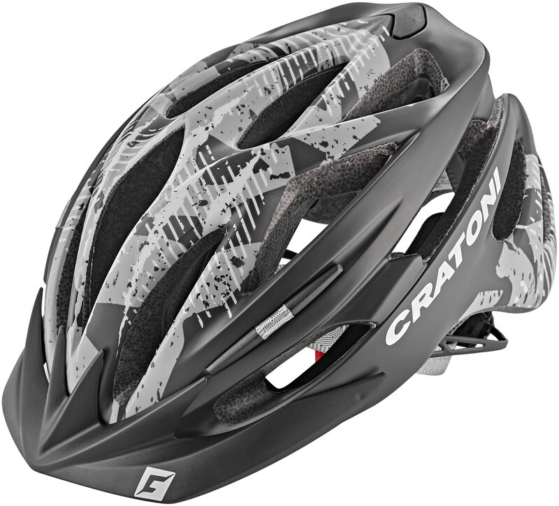 Cratoni Pacer Kask MTB, black/anthracite matte S/M | 54-58cm 2020 Kaski miejskie i trekkingowe 2015059375