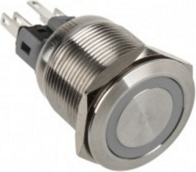 DimasTech Przycisk LED 22mm Pomarańczowy PD101 PD101