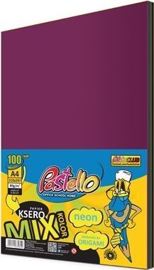 Pastello Papier ksero A4 mix 5 kol TREND 100 arkuszy PAS-3511 Pastello AC267PTL