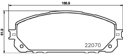 BREMBO P 37 021 P 37 021