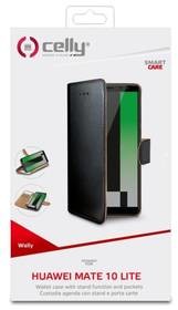 Celly Pokrowiec na telefon Wally pro Huawei Mate 10 Lite WALLY693) Czarne