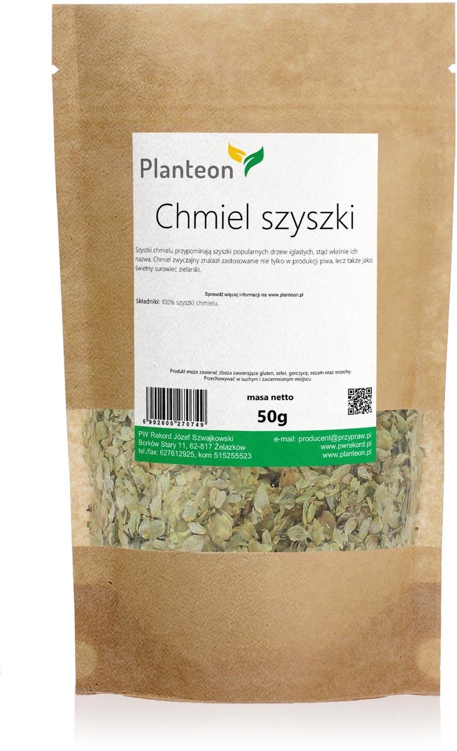 Planteon Chmiel szyszki 50g