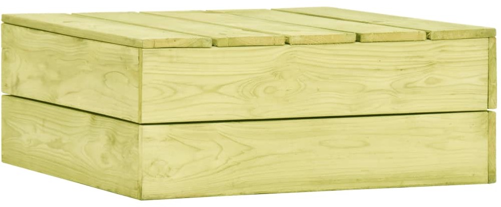vidaXL Stolik ogrodowy, 75x75x31 cm, impregnowane drewno sosnowe