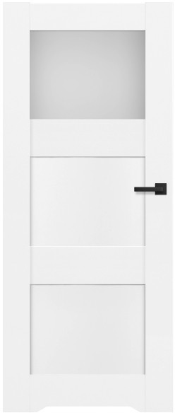 Drzwi z podcięciem Tre 60 lewe białe