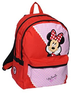 Minnie plecak dziecięcy, różowe  w kropki, Mia 12090 _ 