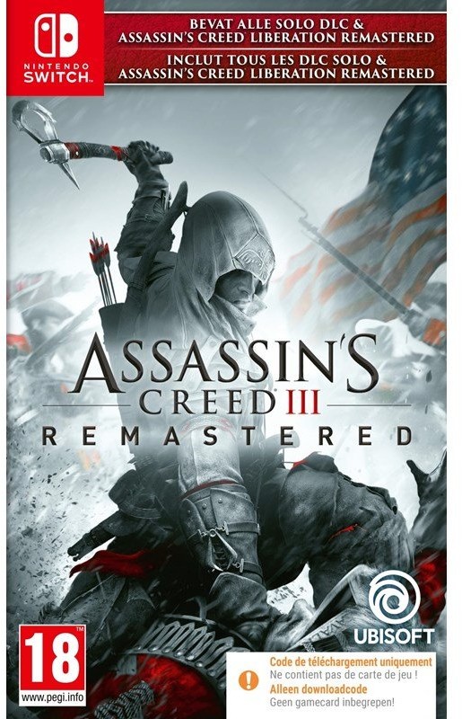 Assassin's Creed III Remastered GRA NINTENDO SWITCH