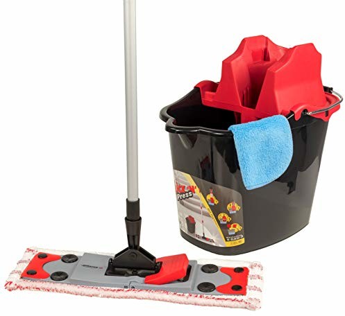 Sprintus Click'n'Press mop do czyszczenia podłóg wiadro wycieraczka 302027