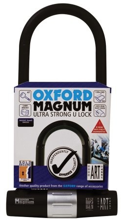 Oxford OXFORD Magnum Ultra wytrzymały u Lock, czarny OF173