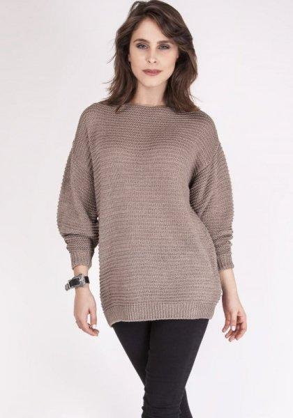 MKM Beatrix SWE 097 Mocca sweter damski