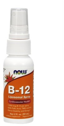 Now Foods Foods, USA Foods Witamina B-12 Liposomalna Spray 59ml