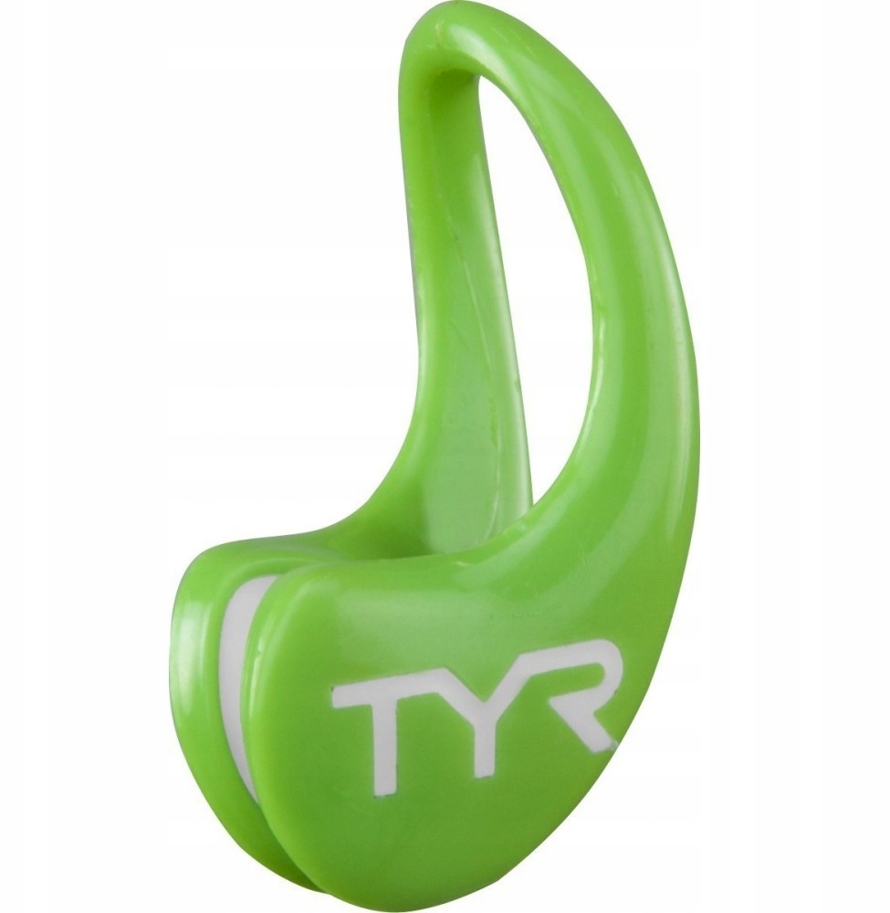TYR Ergo Nosek / zatyczki pływackie, electric lime 2020 Akcesoria do pływania LERGO339-339