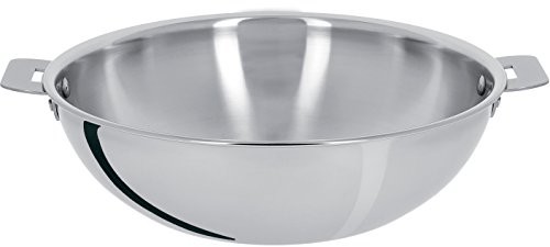 Cristel cristel  Wok Wok 20 cm casteline amovible Inox  cristel  t20q WOKT20Q
