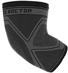 Shock Doctor shockdoctor dorosłych łokcie bandaż, czarny, S 2026-0701-32