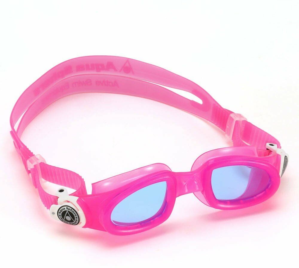 Aqua Sphere Aquasphere okulary Moby Kid niebieskie szkła EP1270209 LB pink-white