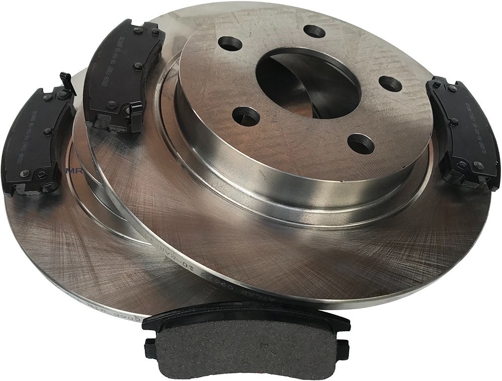 Tylne klocki + tarcze hamulcowe 281mm Pontiac Bonneville 2000-2005 55065+PMD508