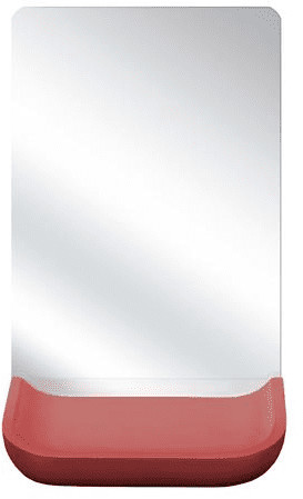 Kleine Wolke lustro kosmetyczne Tray czerwone