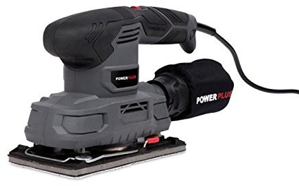 POWER plus Szlifierka oscylacyjna szlifierka kątowa 180 W wibracyjny szlifierka taśmowa POWE40010