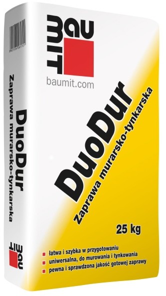 Baumit Zaprawa murarsko-tynkarska DuoDur 25kg 5907534261721