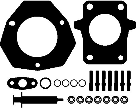 ELRING Zestaw montażowy, urządzenie ładujące turbo 572.870 572.870