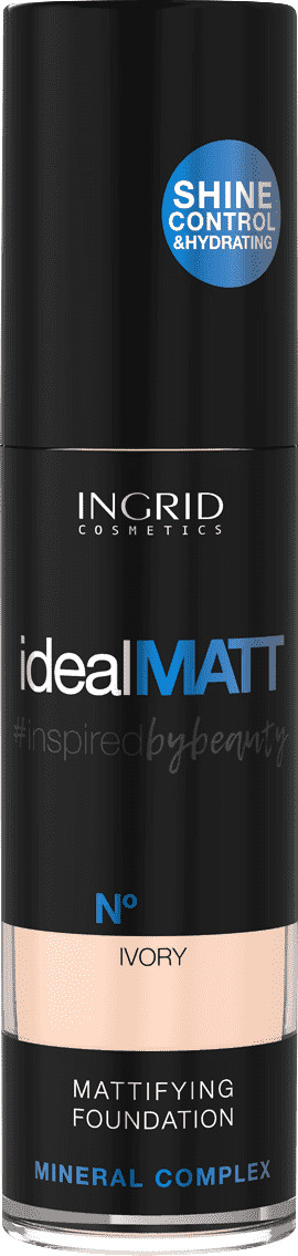 Ingrid MINERALNY PODKŁAD MATUJĄCY IDEAL MATT 300A 30ML