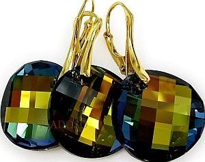 Arande SWAROVSKI UNIKAT komplet TWIST ZŁOTE SREBRO 1520009570
