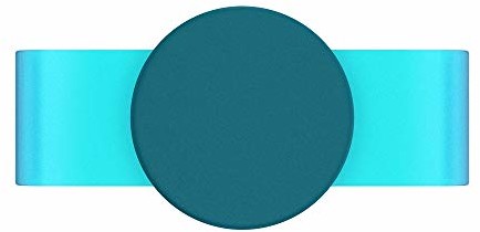 PopSockets PopSockets: PopGrip Slide klips bazowy z uchwytem do telefonu PopGrip z wymiennymi krążkami PopTop, kompatybilny z iPhone'a Silikonowe etui - iPhone 7+/8+ - Turbo Ice 701103