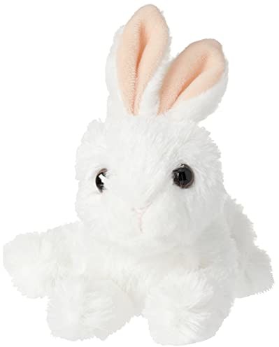 Aurora World World 73901, Mini Flopsie zając, 20 cm, miękki, pluszowy zwierzak, biały 73901.0