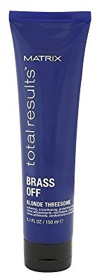 Matrix Total Results Brass Off Blonde threesome 150 ML SYNCit i uszczelniania Leave-In 0884486320193
