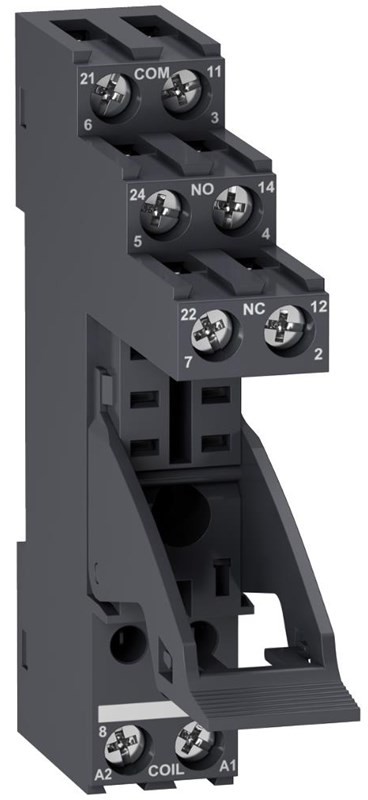 SCHNEIDER 2co separate terminal socket with clamp RGZE1S48M