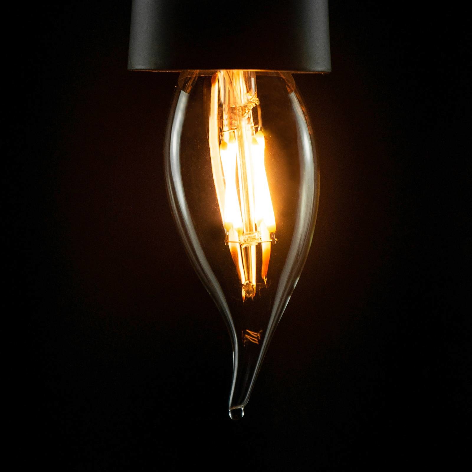 Segula świeca LED powiew E14 3,2W 2 700 K
